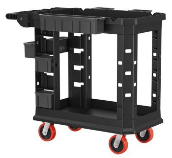 Suncast Commercial Utility Cart - Heavy Duty Plus 19 x 37